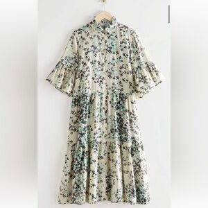& Other Stories Midi Dress (size 8)